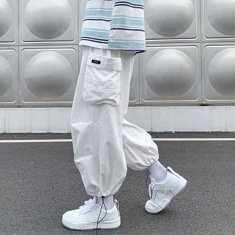 Summer Clothing Vibes - Pantaloni cargo larghi da uomo Pantaloni
