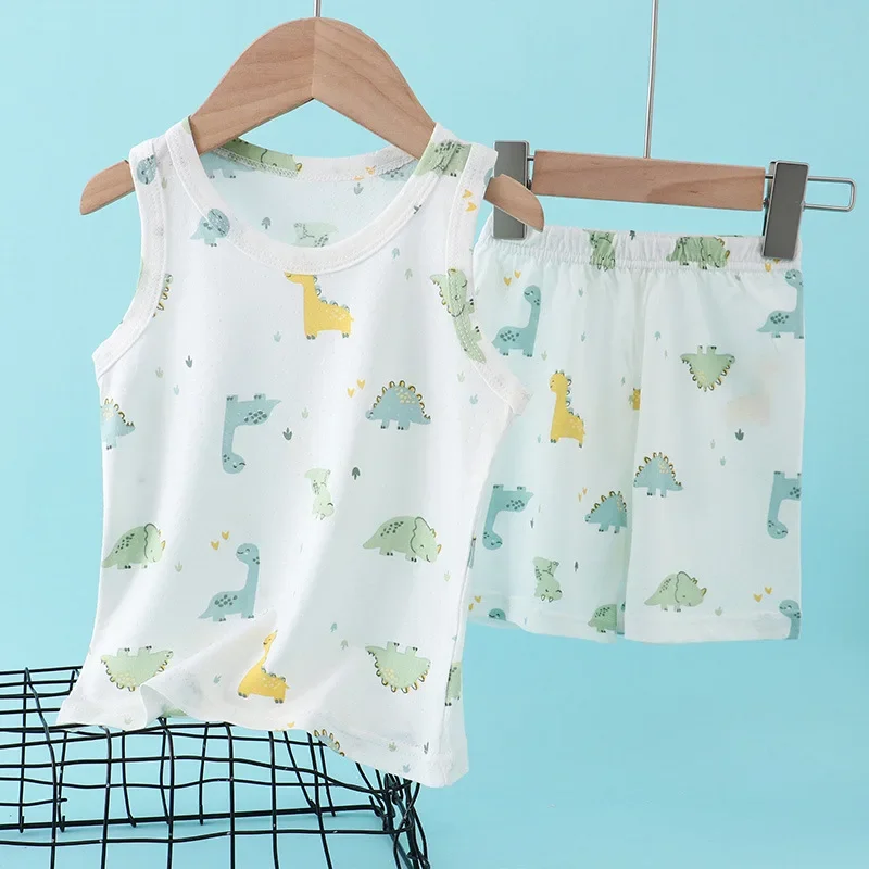 Summer Clothing Baby Boy - Completo Estivo per Bambini in Cotone