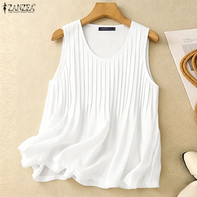 Summer Clothing For Plus Size Women - ZANZEA Top estivo da donna con