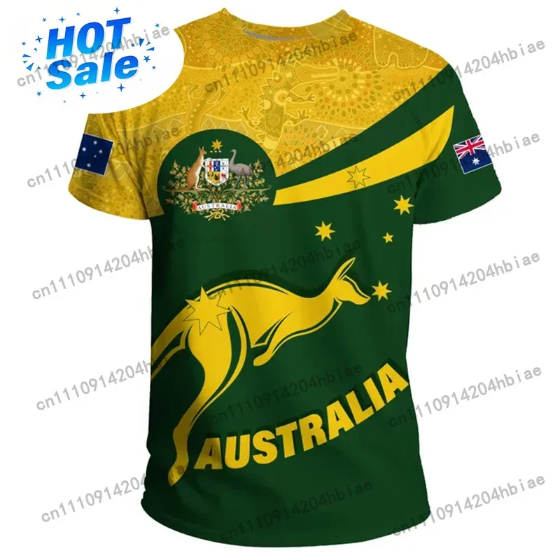 Summer Clothing Australia - Magliette con Stampa 3D della Bandiera
