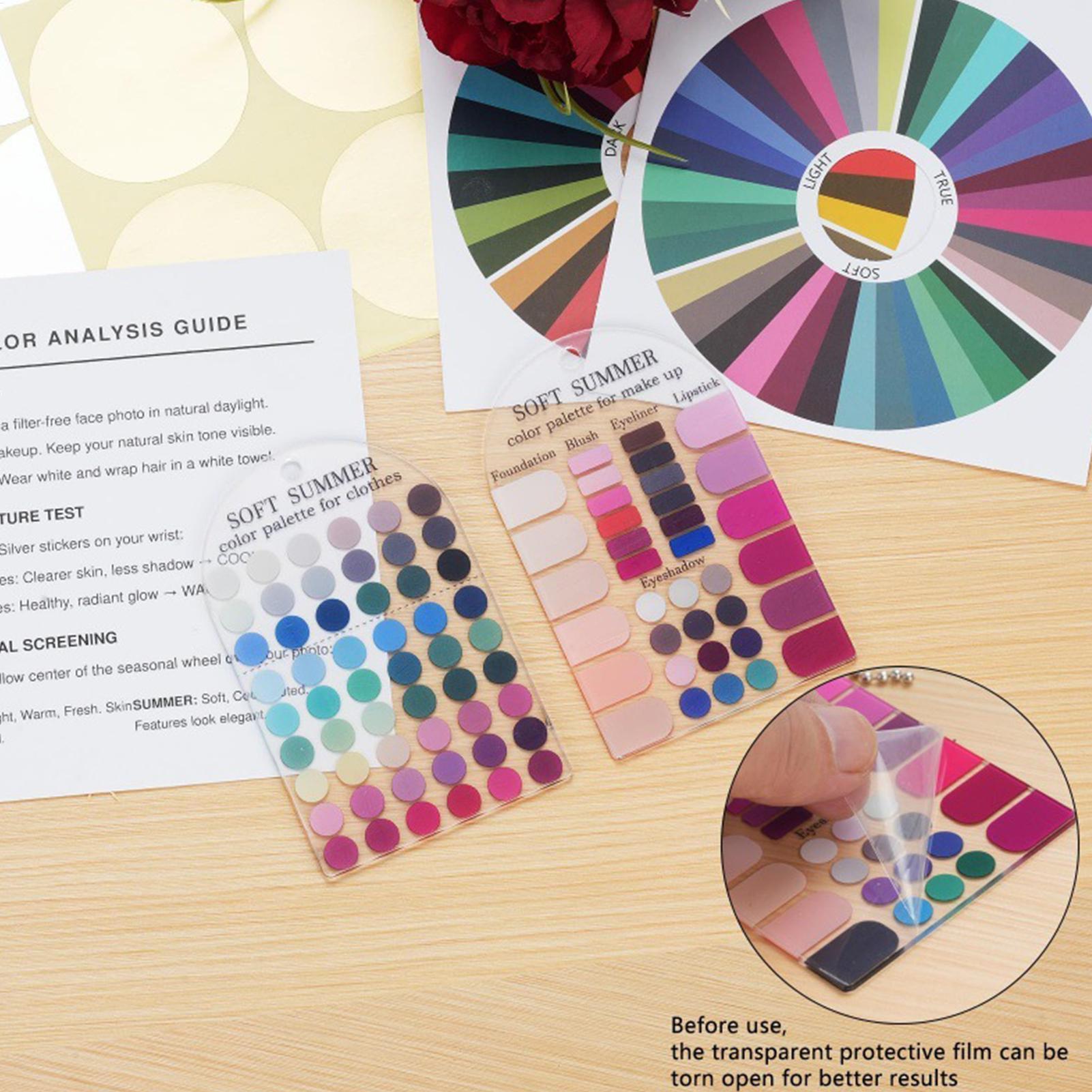Summer Clothing Guide - Palette Acrilica Stagionale Palette Colori Estivi