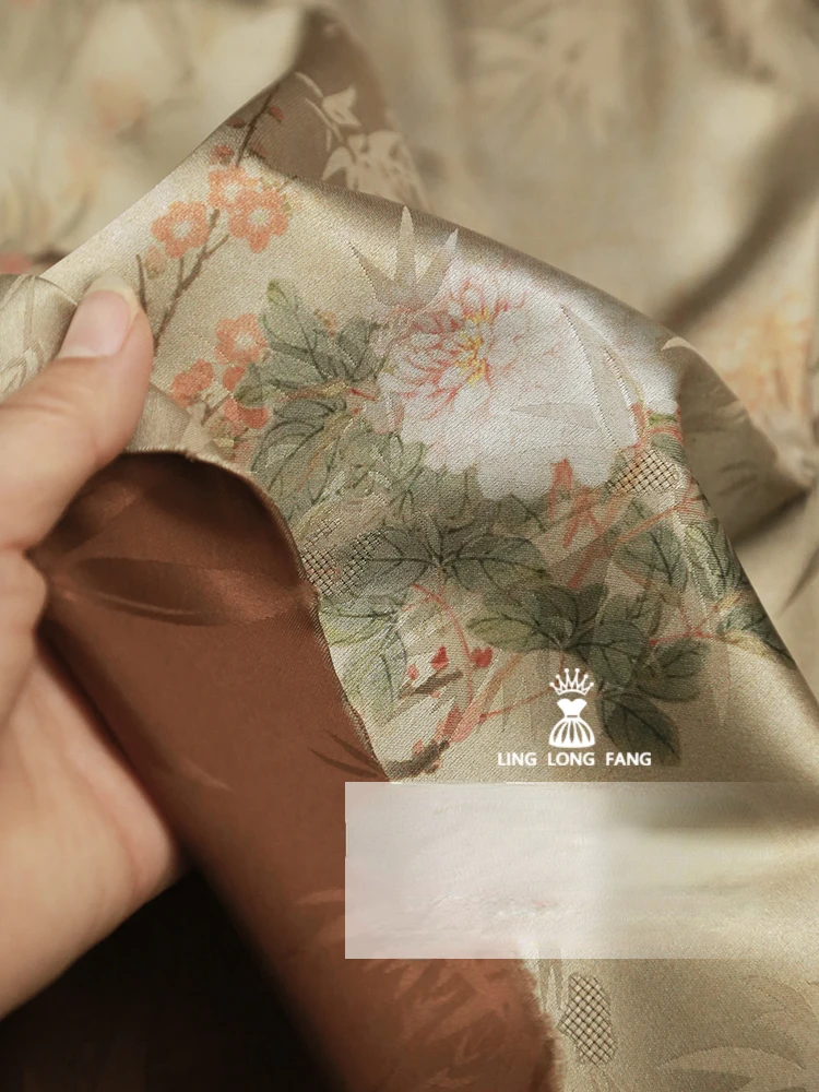 Summer Clothing Material - Tessuto stampato primavera estate abito Jacquard