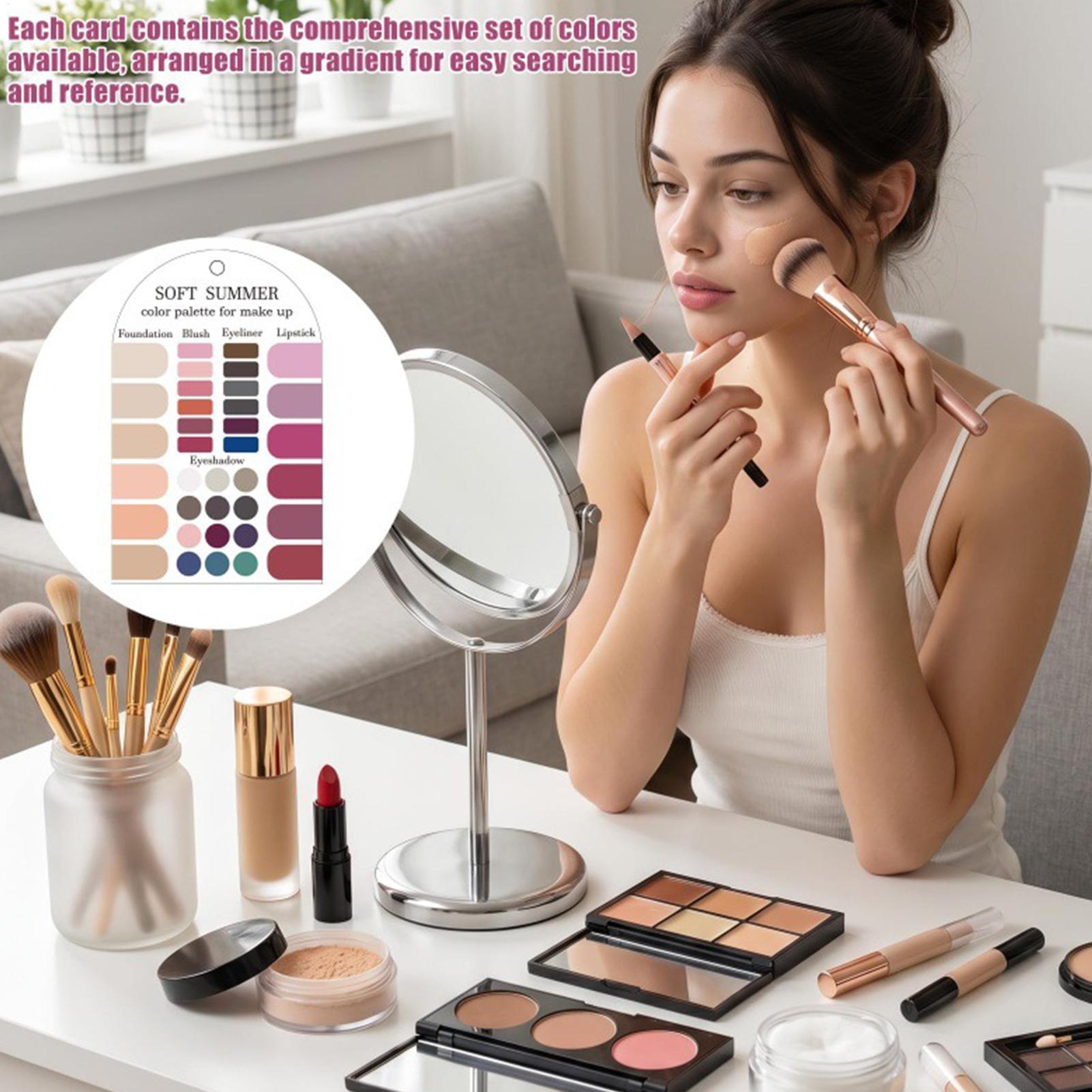 Summer Clothing Guide - Cartoncino con Palette di Colori Estivi