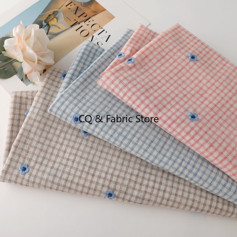 Summer Clothing Material - Tessuto ricamato floreale sottile primavera estate