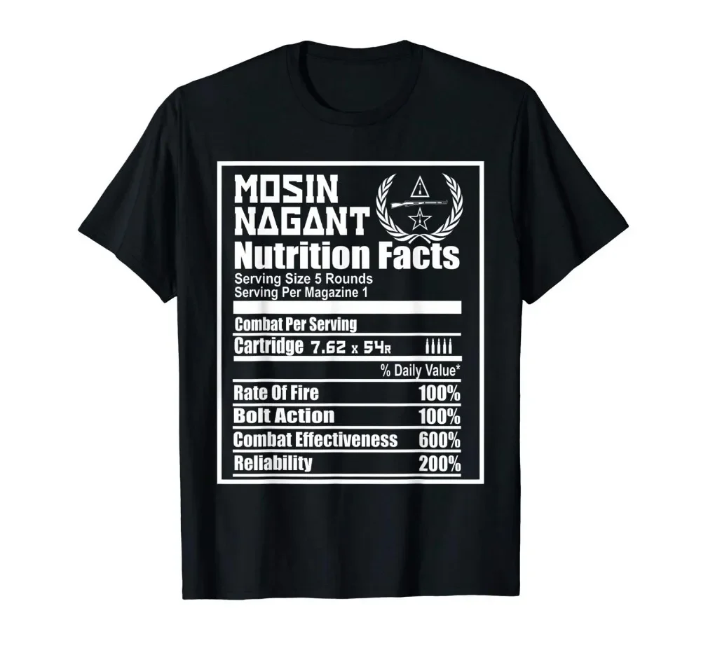 Mosin Nagant Nutrition Facts S - Summer Clothing Websites recensione e prezzo