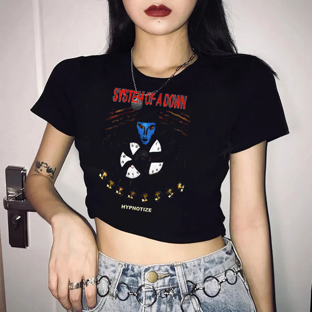 T-shirt da donna System of a D - Summer Grunge Clothing recensione e prezzo