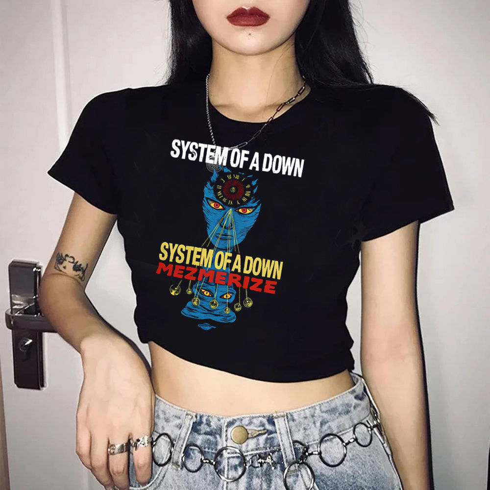 T-shirt da donna System of a D - Summer Grunge Clothing recensione e prezzo