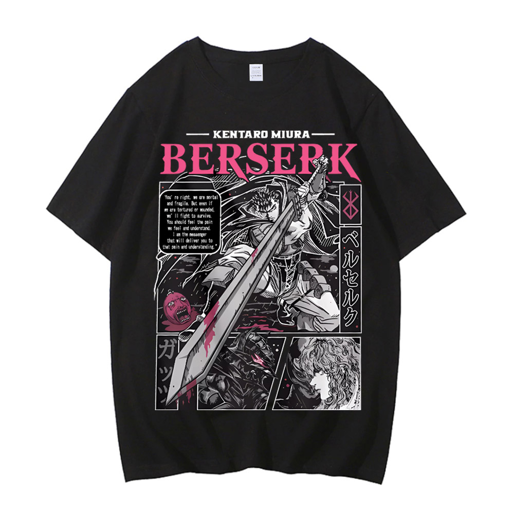 Nuova T-shirt Anime Berserk Es - Summer Clothing Trends For Women 2026 recensione e prezzo