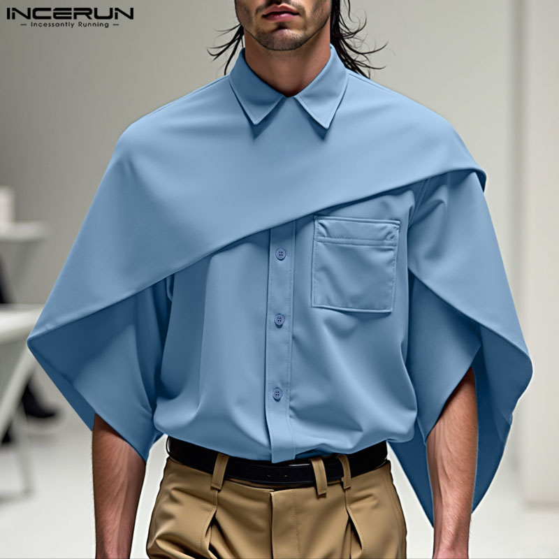 INCERUN Camicia da Uomo Irrego - Summer Clothing Colors 2026 recensione e prezzo