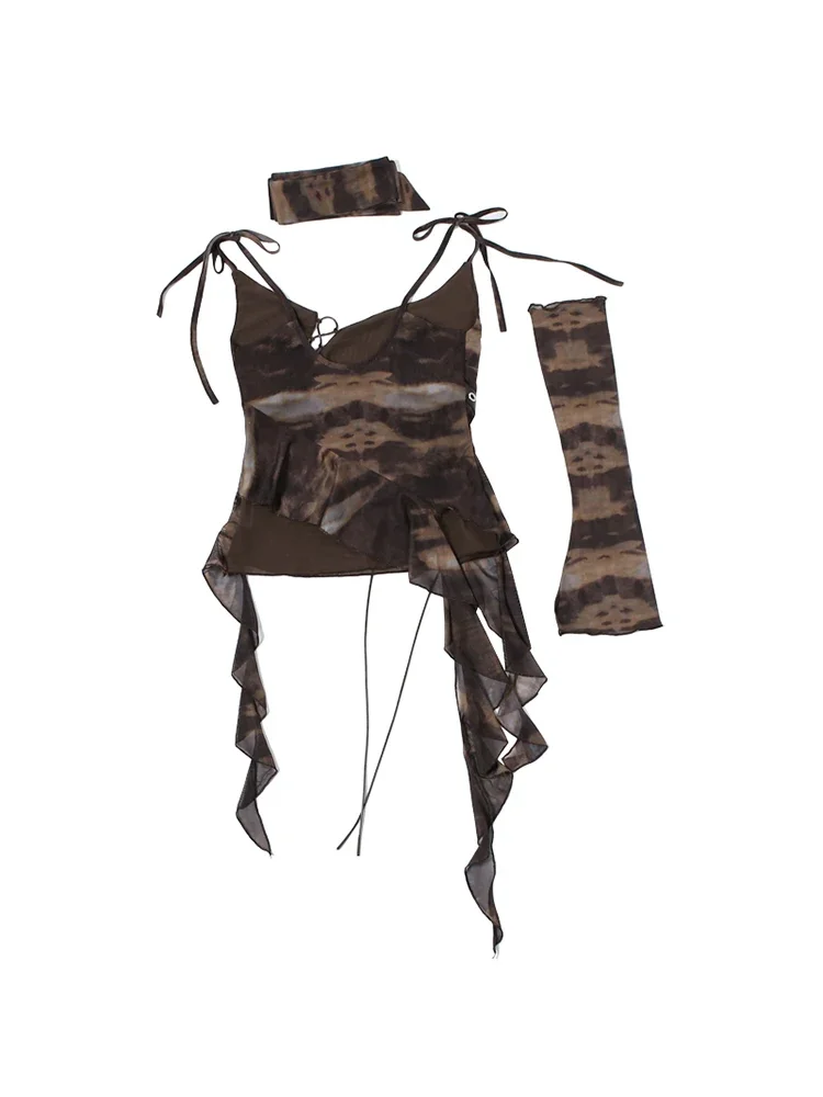 Grunge Crop Top Harajuku Canot - Summer Grunge Clothing recensione e prezzo