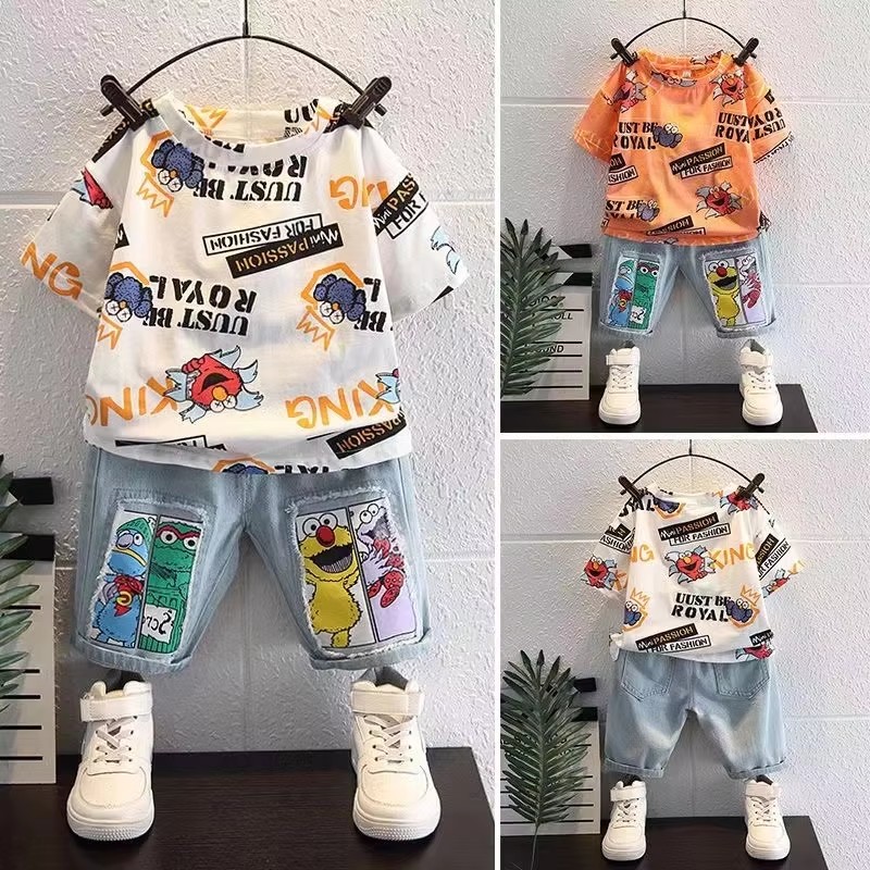 T-shirt in cotone a maniche co - Summer Clothing Drawing For Kids recensione e prezzo