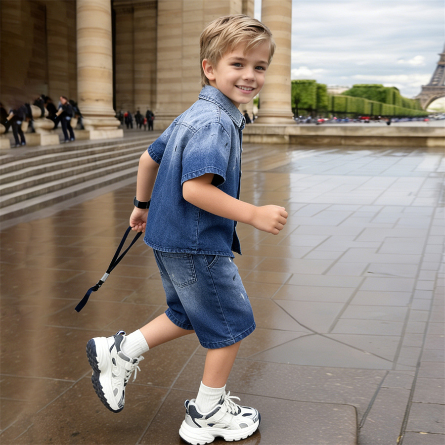 Completo Estivo in Denim alla  - Summer Clothing Drawing For Kids recensione e prezzo