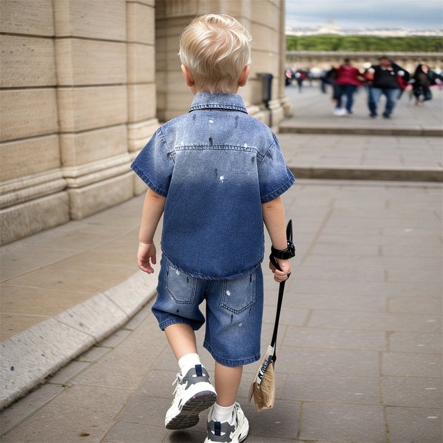 Completo Estivo in Denim alla  - Summer Clothing Drawing For Kids recensione e prezzo
