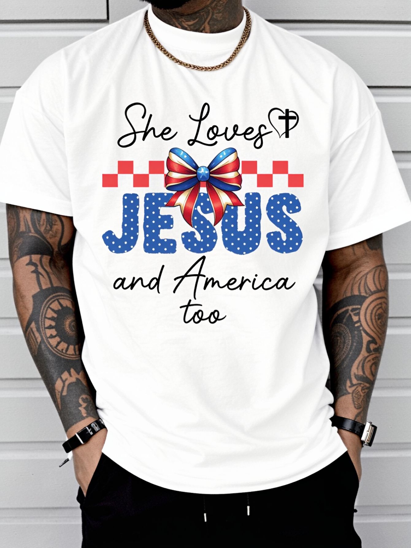 T-shirt con stampa 'She Loves  - Summer Clothing Not Shein recensione e prezzo