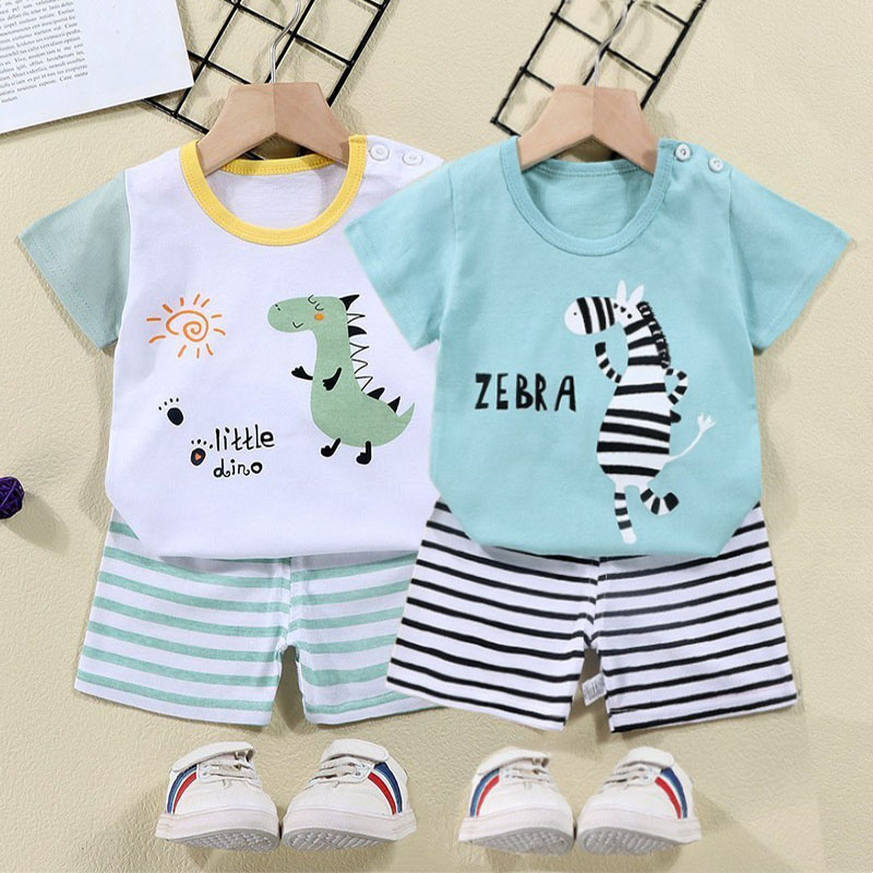 T-shirt in cotone + pantalonci - Summer Clothing Baby Boy recensione e prezzo