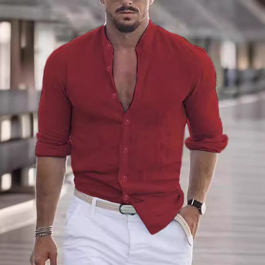 Camicia da uomo 2026 casual nu - Summer Clothing Colors 2026 recensione e prezzo