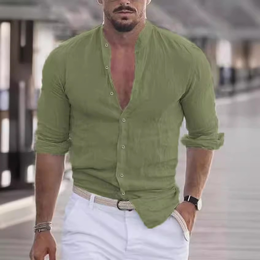 Camicia da uomo 2026 casual nu - Summer Clothing Colors 2026 recensione e prezzo
