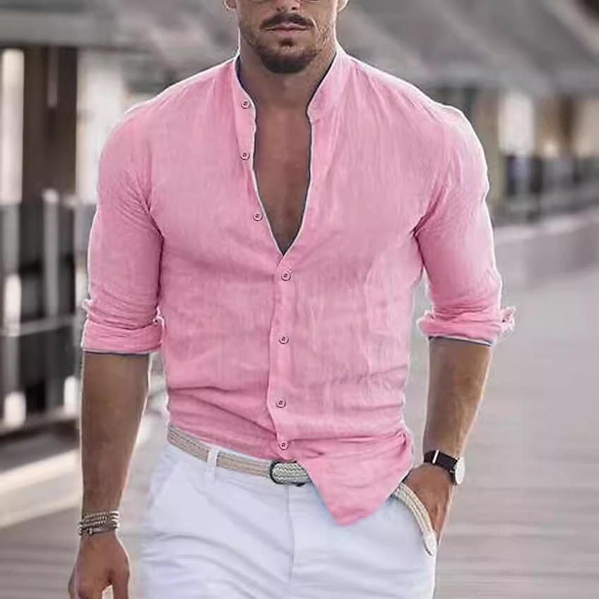 Camicia da uomo 2026 casual nu - Summer Clothing Colors 2026 recensione e prezzo