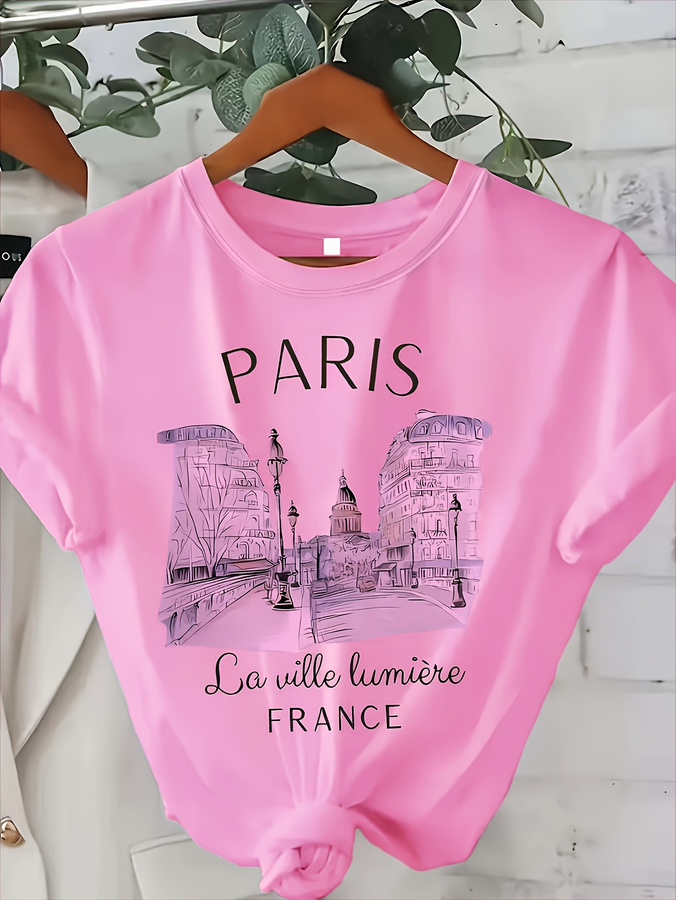 T-shirt girocollo da donna con - Summer Clothing Trends For Women 2026 recensione e prezzo