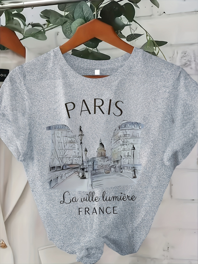 T-shirt girocollo da donna con - Summer Clothing Trends For Women 2026 recensione e prezzo