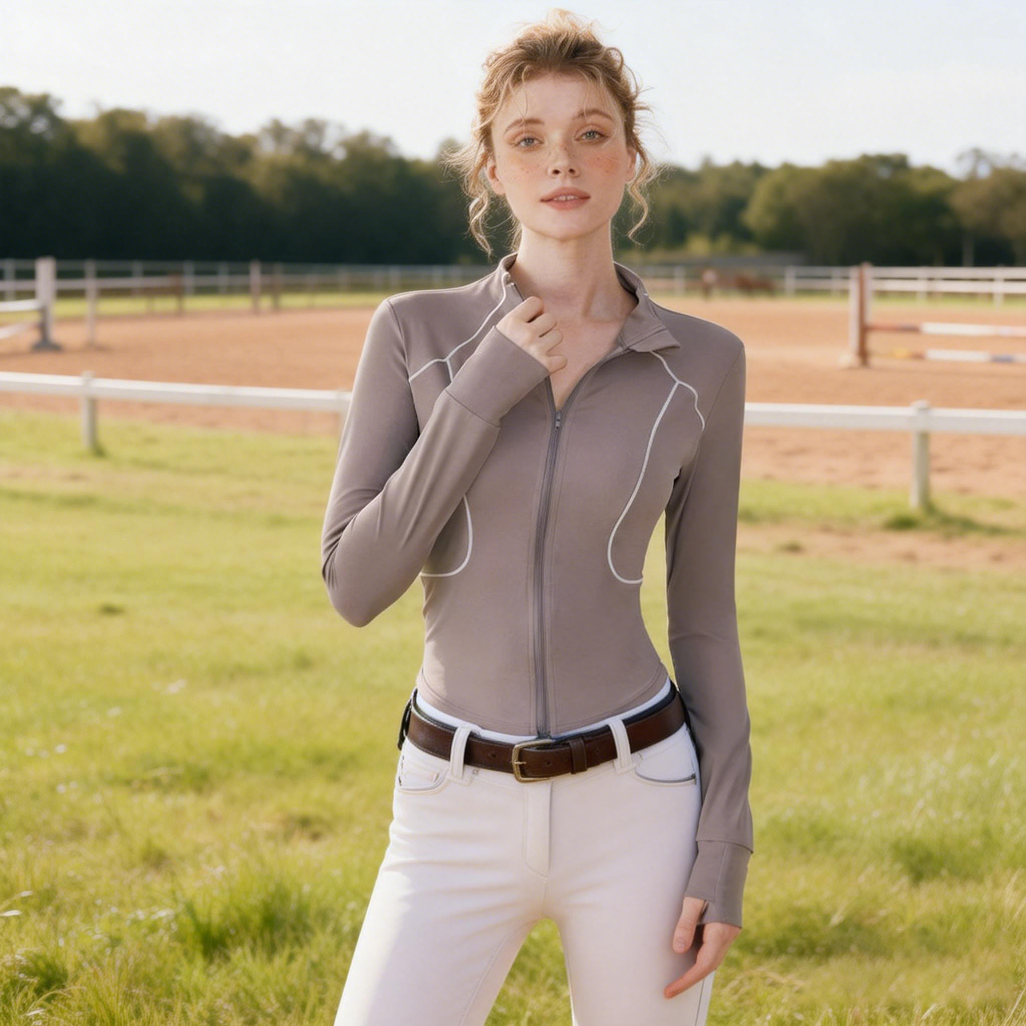 Top Equestre da Donna a Manich - Summer Equestrian Clothing recensione e prezzo