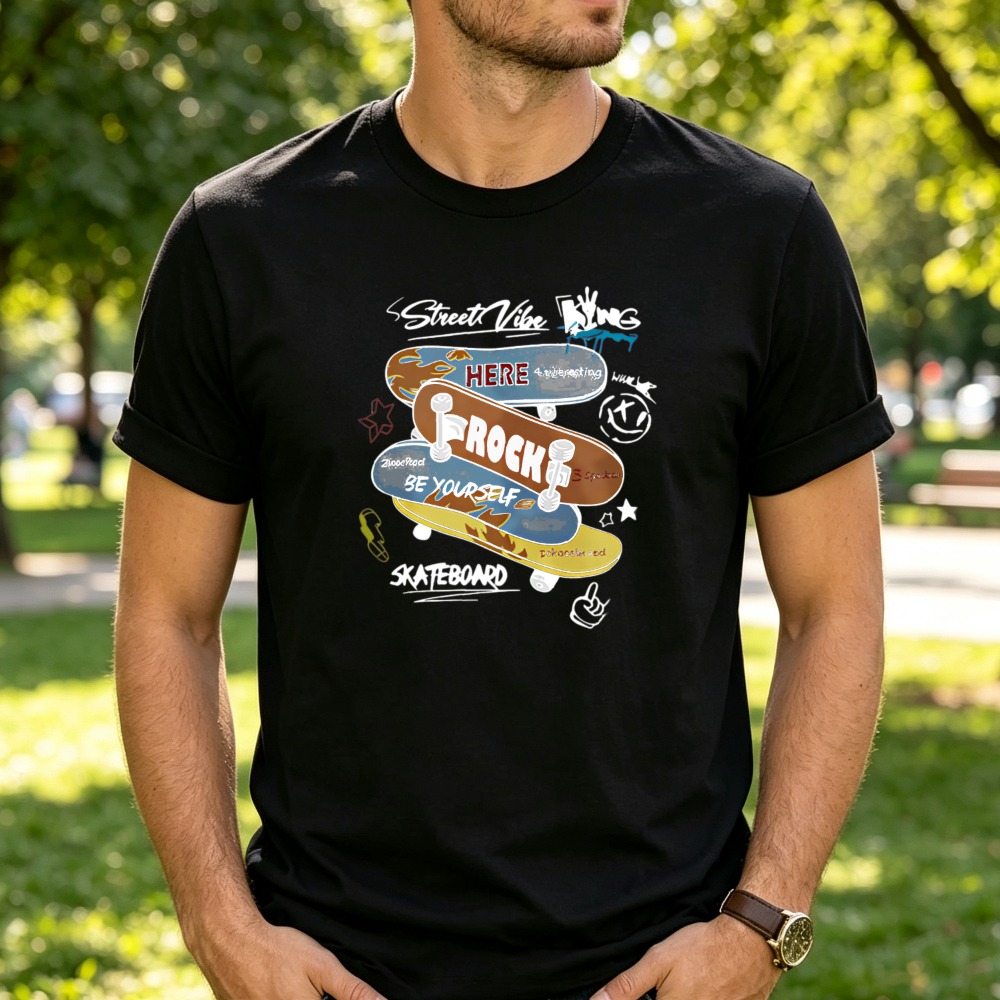 T-shirt con stampa grafica di  - Summer Clothing Vibes recensione e prezzo
