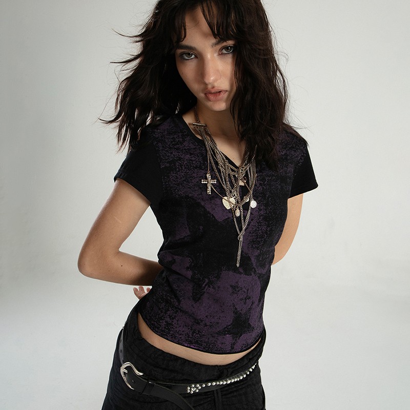 Karrcat Trashy Y2k Crop Top Gr - Summer Grunge Clothing recensione e prezzo