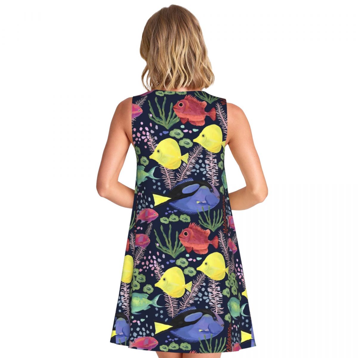 Abito con Motivo Acquario, Col - Summer Clothing Ideas For Women recensione e prezzo