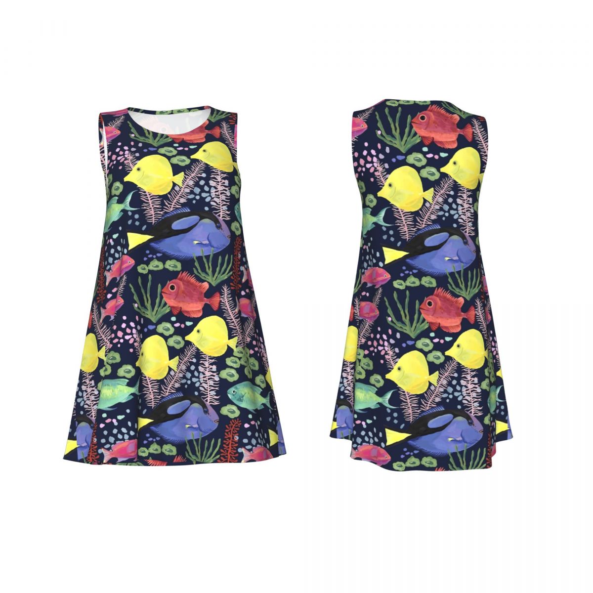 Abito con Motivo Acquario, Col - Summer Clothing Ideas For Women recensione e prezzo