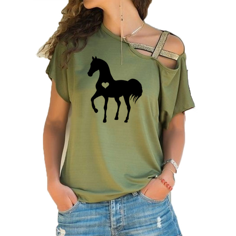 Estate nuovo cuore cavallo mag - Summer Equestrian Clothing recensione e prezzo