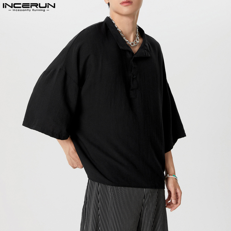 INCERUN Camicia da Uomo Tinta  - Summer Clothing Colors 2026 recensione e prezzo