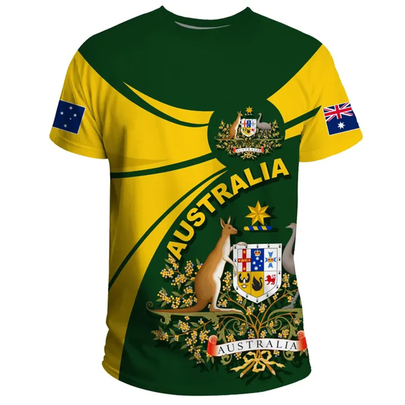 3D Print Australia Flag maglie - Summer Clothing Australia recensione e prezzo