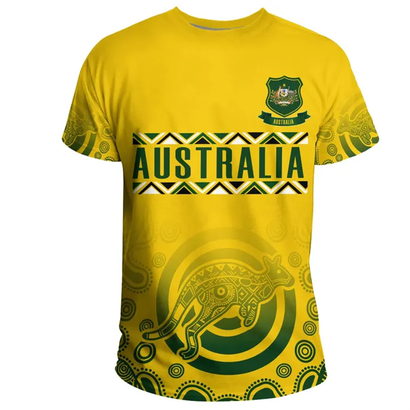 3D Print Australia Flag maglie - Summer Clothing Australia recensione e prezzo