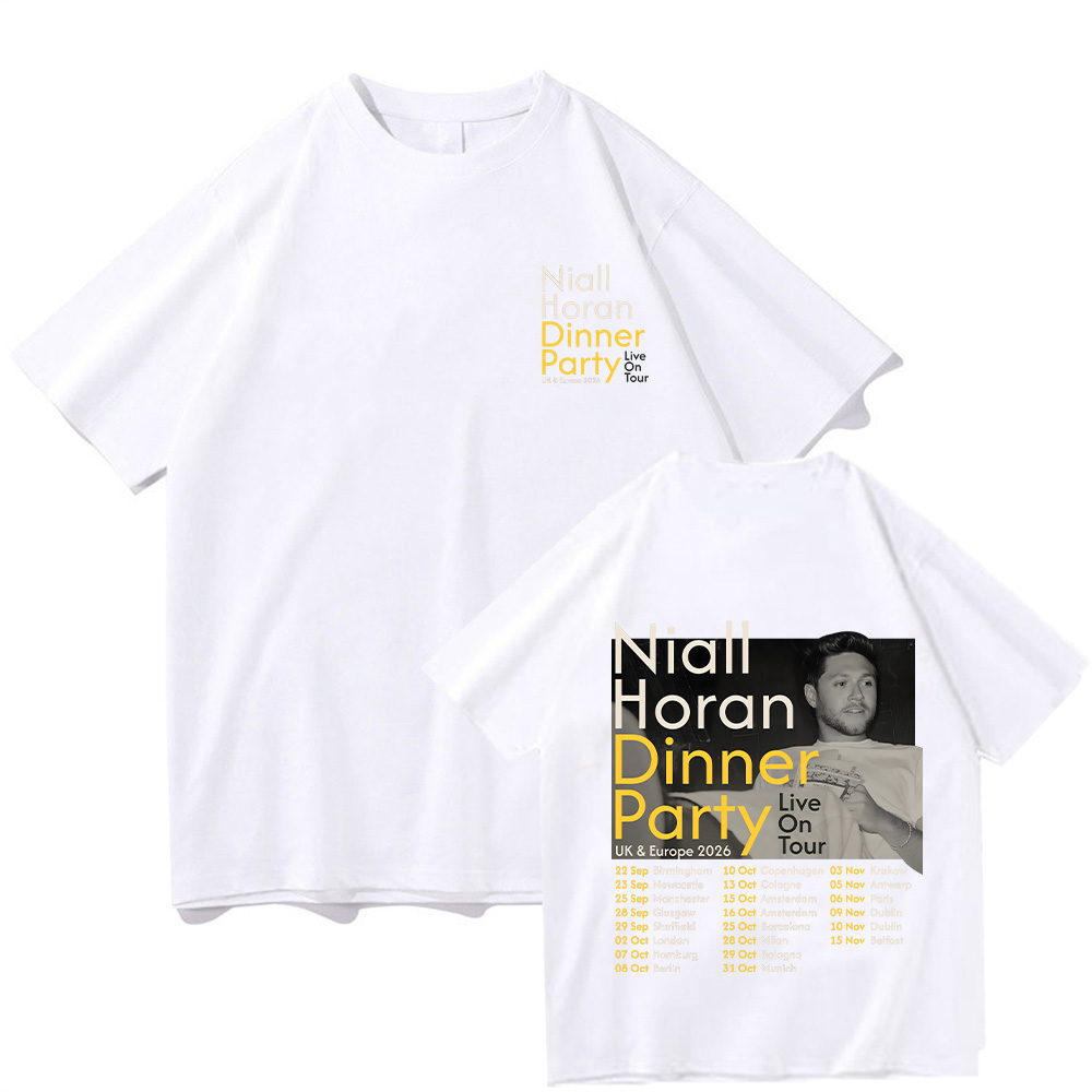 T-shirt Niall Horan Dinner Par - Summer Clothing Trends For Women 2026 recensione e prezzo