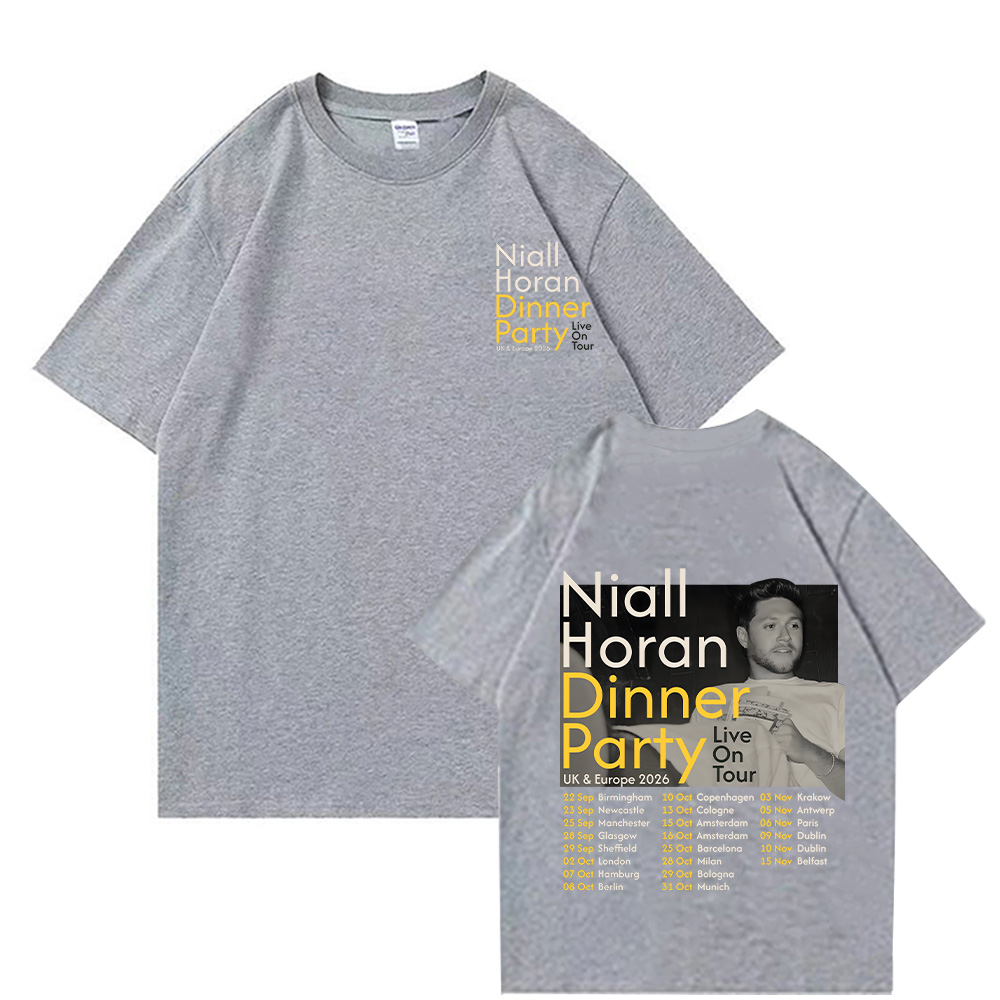 T-shirt Niall Horan Dinner Par - Summer Clothing Trends For Women 2026 recensione e prezzo