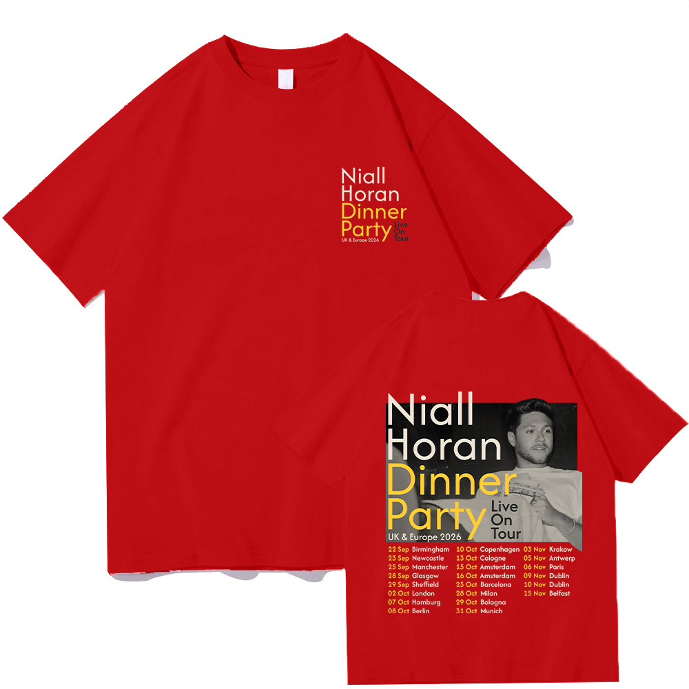 T-shirt Niall Horan Dinner Par - Summer Clothing Trends For Women 2026 recensione e prezzo