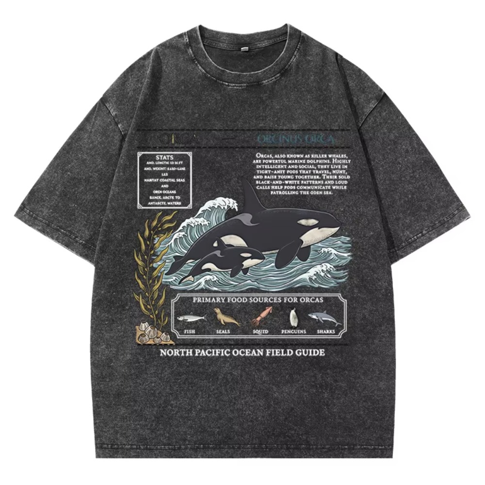 Maglietta Vintage Orca Field G - Summer Clothing Guide recensione e prezzo
