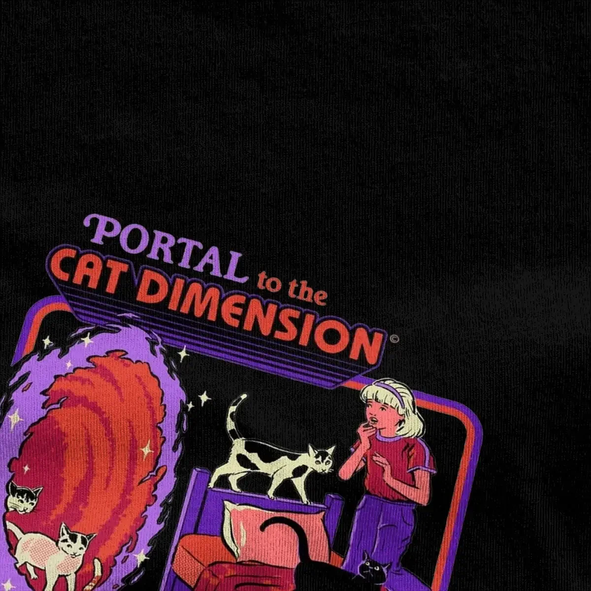 Cat size Vintage Horror Dark A - Summer Clothing Ideas For Women recensione e prezzo