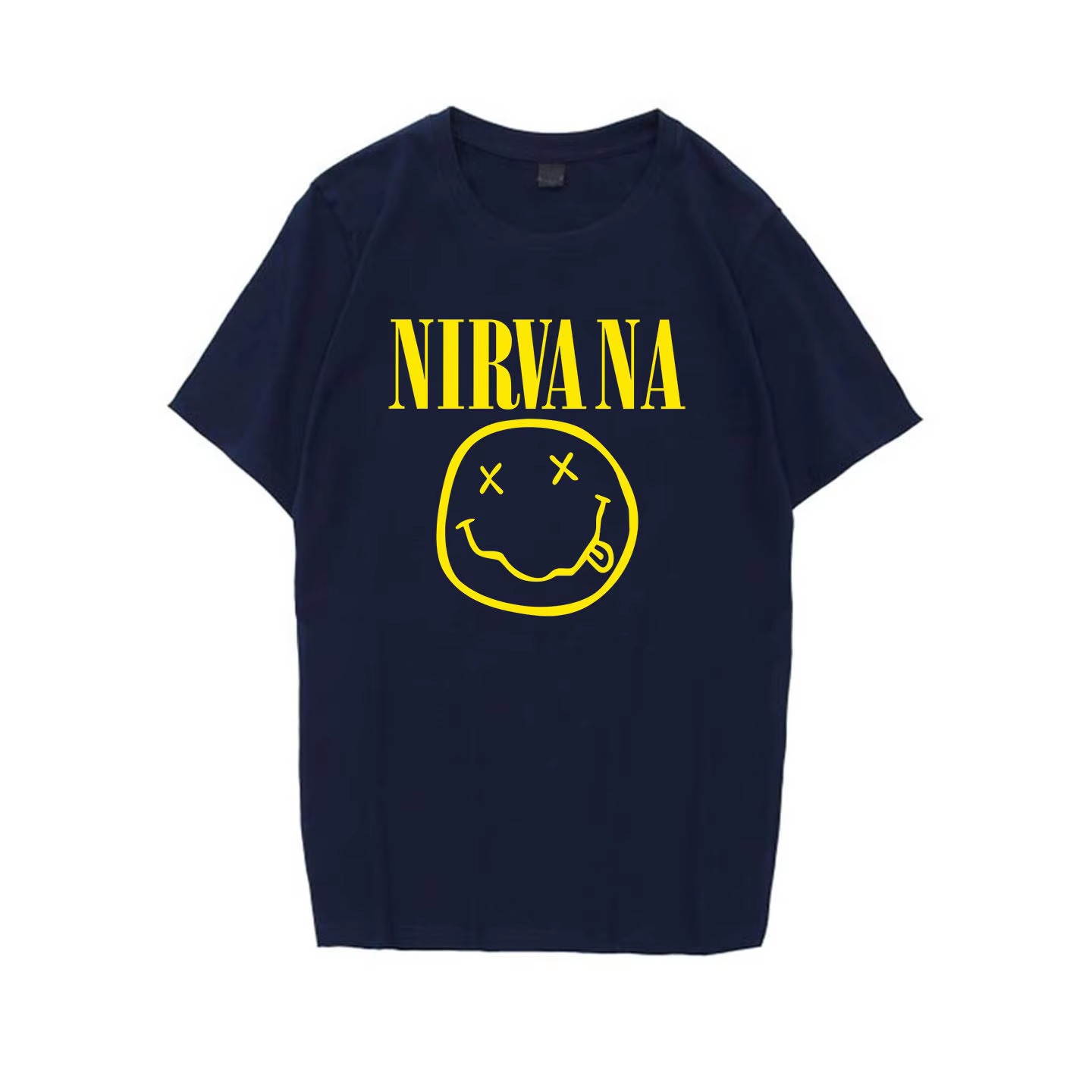 Maglietta Nirvana Smiley Face, - Summer Grunge Clothing recensione e prezzo
